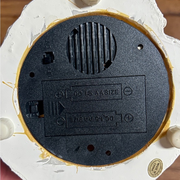 ABC ~Vintage Santa Claus Musical (8 Songs) Lighted Merry Christmas Ice Carving - Picture 14 of 15